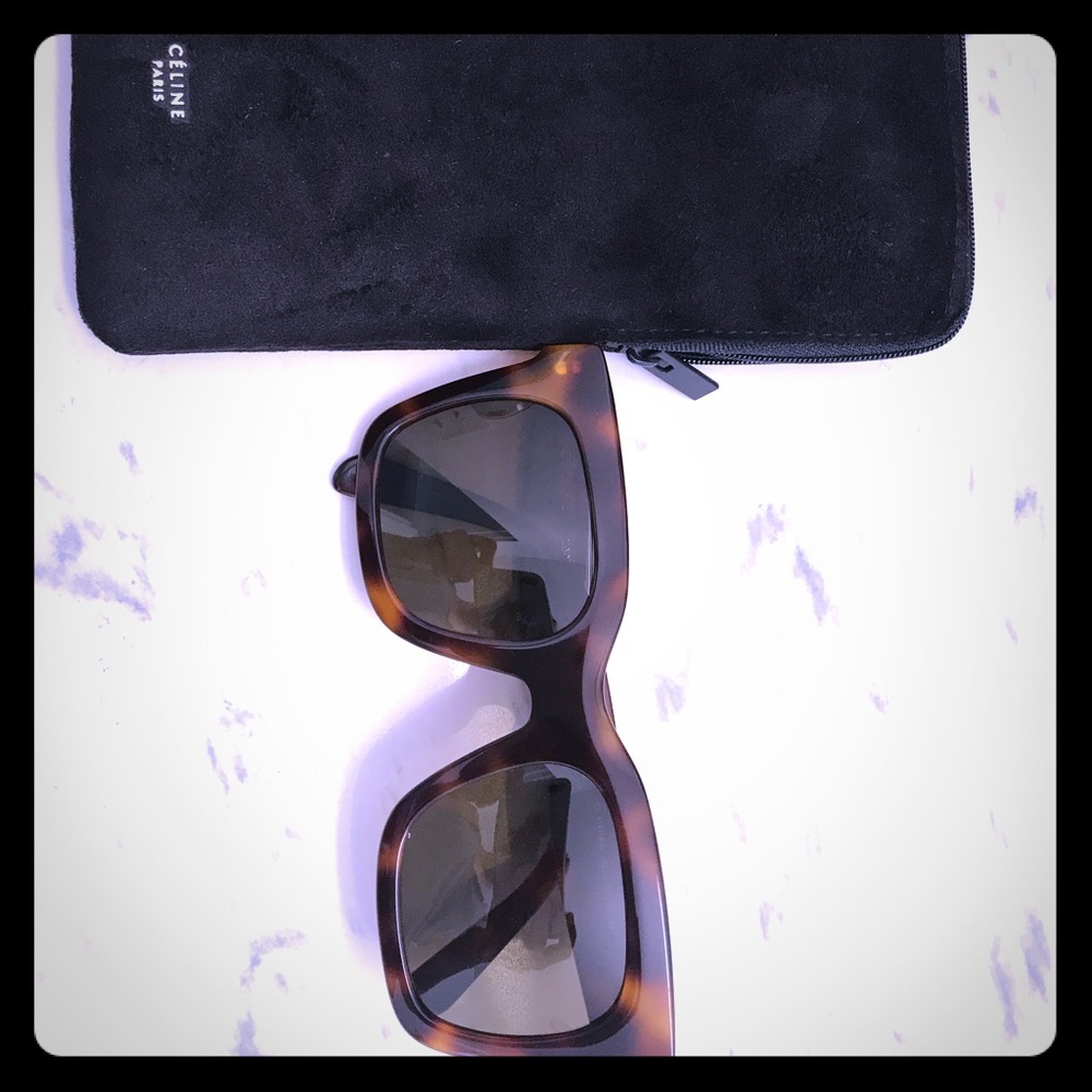 Celine sunglasses tortoise shell
